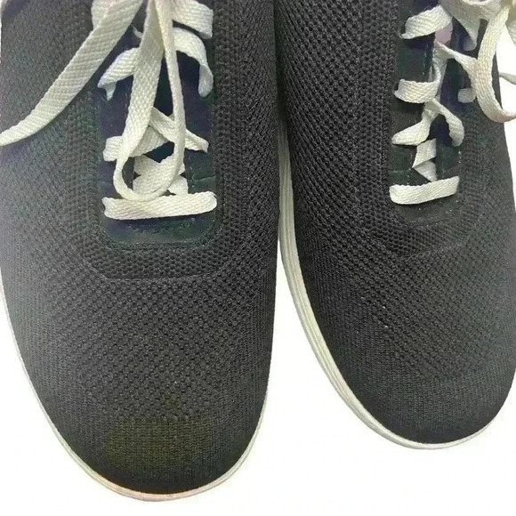 Aravon Womens Pyper Knit LaceUp Sneaker Black Size 8.5 Walking Athleisure Sporty - Picture 8 of 9